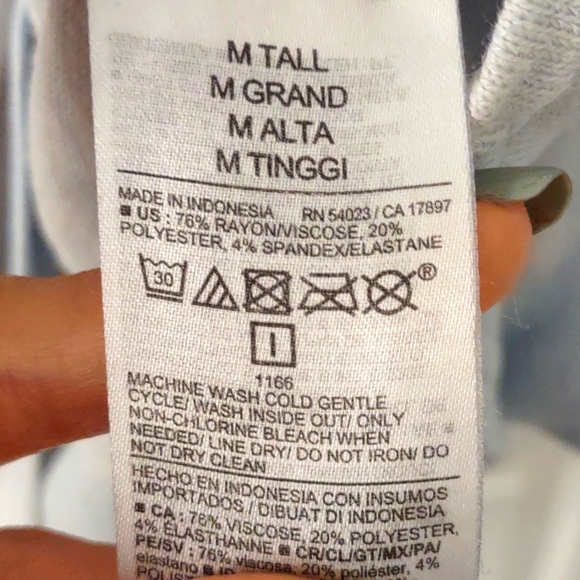 Old Navy M TALL Sunday Sleep Plush-Knit Lounge T-Shirt Soft Cloud Tee - Picture 4 of 5